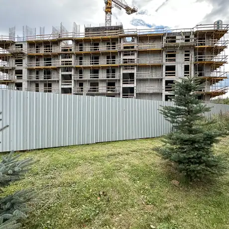 Rzeszów - Budowa wielorodzinnych budynków mieszkalnych przy ul. Sieciecha w Rzeszowie [październik 2025] - fot 3