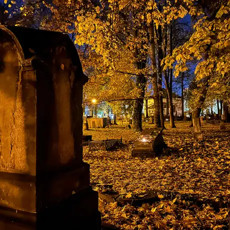 Rzeszów - Noc Wszystkich Świętych na Starym Cmentarzu w Rzeszowie - fot 10
