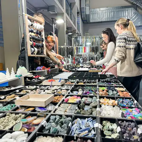 Rzeszów - Listopadowa Giełda Biżuterii i Minerałów w Rzeszowie - fot 4