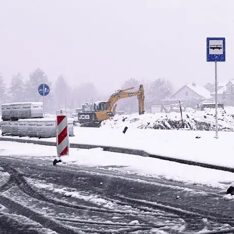 Rzeszów - Budowa drogi, która połączy ulice Krzyżanowskiego i Wieniawskiego [listopad 2025] - fot 3