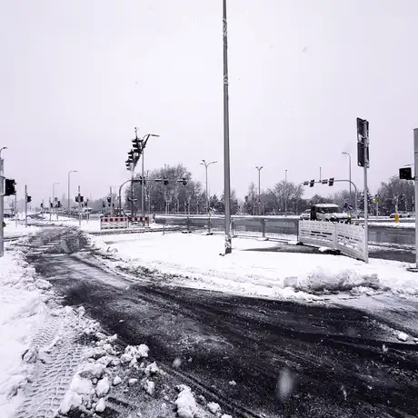 Rzeszów - Budowa drogi, która połączy ulice Krzyżanowskiego i Wieniawskiego [listopad 2025] - fot 7