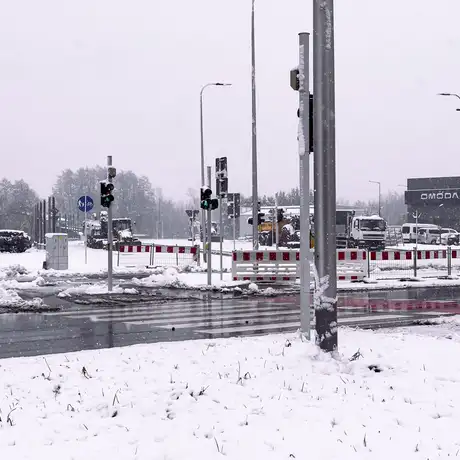 Rzeszów - Budowa drogi, która połączy ulice Krzyżanowskiego i Wieniawskiego [listopad 2025] - fot 8