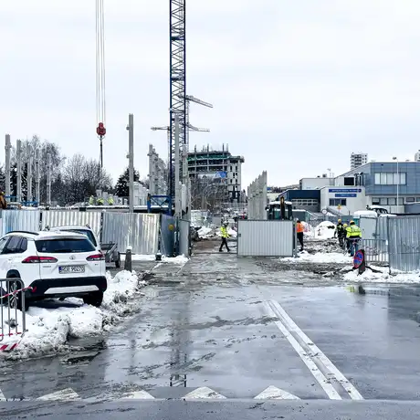 Rzeszów - Budowa piętrowego parkingu i lądowiska przy KSW nr 2 w Rzeszowie - fot 22