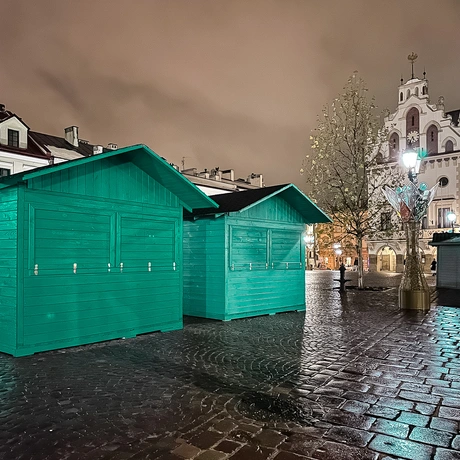 Rzeszów - Budowa Świątecznego Miasteczka w Rzeszowie - fot 4