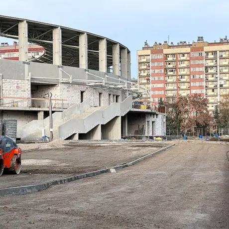 Rzeszów - Budowa Podkarpackiego Centrum Lekkiej Atletyki w Rzeszowie [grudzień 2025] - fot 27