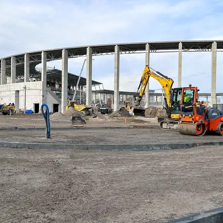 Rzeszów - Budowa Podkarpackiego Centrum Lekkiej Atletyki w Rzeszowie [grudzień 2025] - fot 25