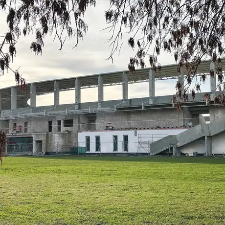 Rzeszów - Budowa Podkarpackiego Centrum Lekkiej Atletyki w Rzeszowie [grudzień 2025] - fot 8