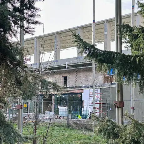 Rzeszów - Budowa Podkarpackiego Centrum Lekkiej Atletyki w Rzeszowie [grudzień 2025] - fot 7