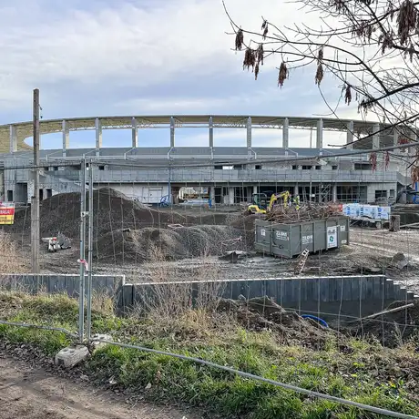 Rzeszów - Budowa Podkarpackiego Centrum Lekkiej Atletyki w Rzeszowie [grudzień 2025] - fot 5