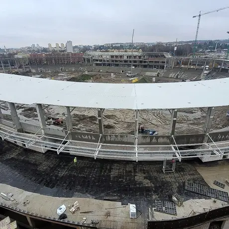 Rzeszów - Budowa Podkarpackiego Centrum Lekkiej Atletyki w Rzeszowie [grudzień 2025] - fot 6