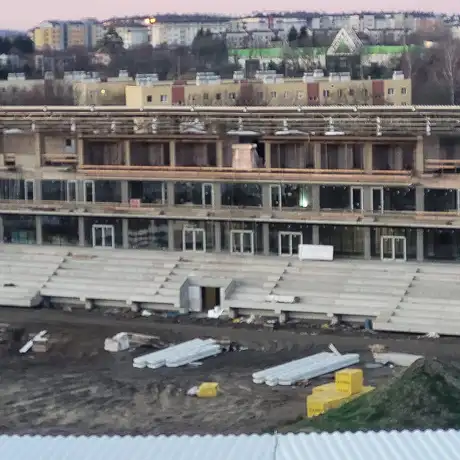 Rzeszów - Budowa Podkarpackiego Centrum Lekkiej Atletyki w Rzeszowie [grudzień 2025] - fot 2