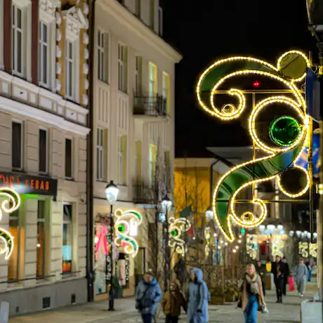 Rzeszów - Świąteczne oświetlenie Rzeszowa w sezonie 2025 / 2026 - fot 24