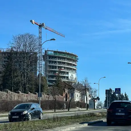 Rzeszów - Budowa 17-piętrowego wieżowca przy rondzie Pobitno - Lwowska 33 [marzec 2026] - fot 34