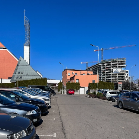 Rzeszów - Budowa 17-piętrowego wieżowca przy rondzie Pobitno - Lwowska 33 [marzec 2026] - fot 7