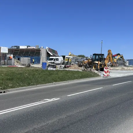 Rzeszów - Budowa McDonald's przy ul. Przemysłowej w Rzeszowie [maj 2026] - fot 4