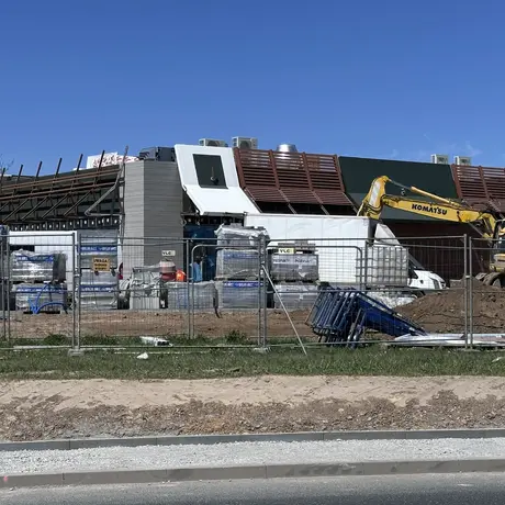 Rzeszów - Budowa McDonald's przy ul. Przemysłowej w Rzeszowie [maj 2026] - fot 8