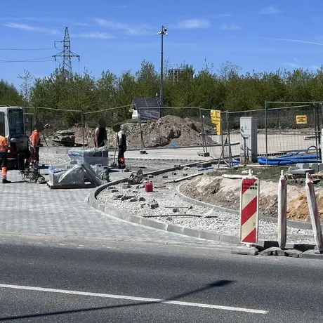 Rzeszów - Budowa McDonald's przy ul. Przemysłowej w Rzeszowie [maj 2026] - fot 9