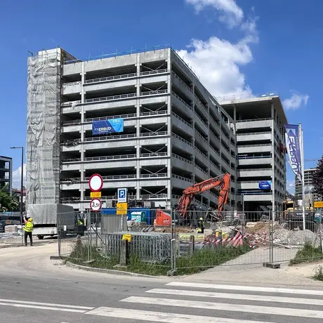 Rzeszów - Budowa piętrowego parkingu i lądowiska przy KSW nr 2 w Rzeszowie [maj 2026] - fot 20