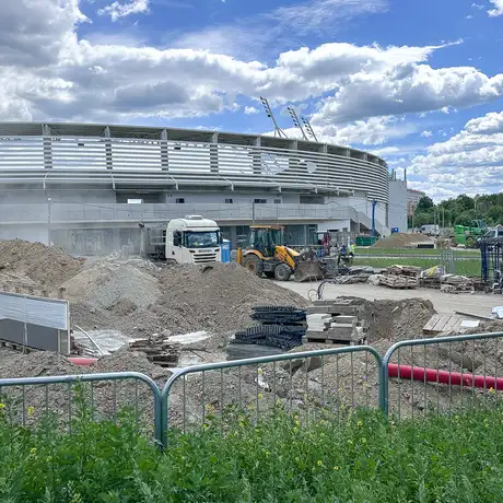 Rzeszów - Budowa Podkarpackiego Centrum Lekkiej Atletyki przy ul. Wyspiańskiego [maj 2026] - fot 15