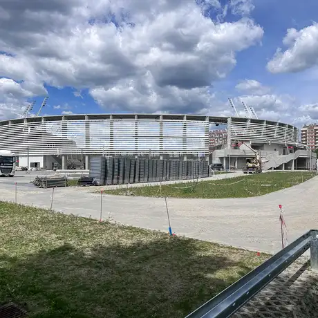 Rzeszów - Budowa Podkarpackiego Centrum Lekkiej Atletyki przy ul. Wyspiańskiego [maj 2026] - fot 30