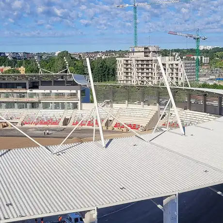 Rzeszów - Budowa Podkarpackiego Centrum Lekkiej Atletyki przy ul. Wyspiańskiego [maj 2026] - fot 5