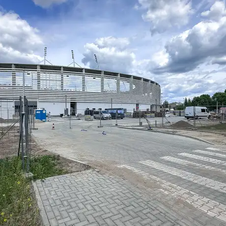 Rzeszów - Budowa Podkarpackiego Centrum Lekkiej Atletyki przy ul. Wyspiańskiego [maj 2026] - fot 7