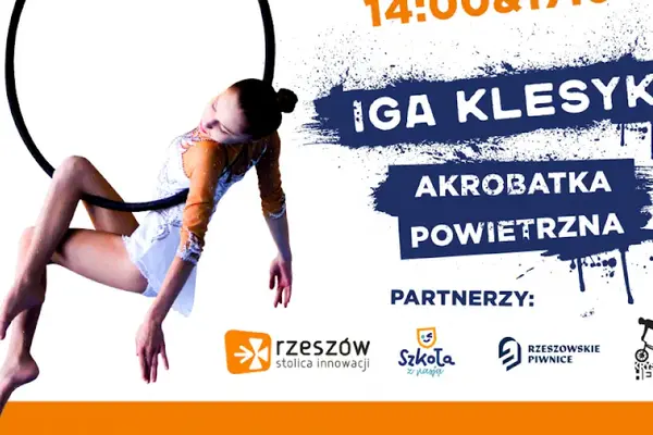Street Art Rzeszów: Akrobatyka powietrzna