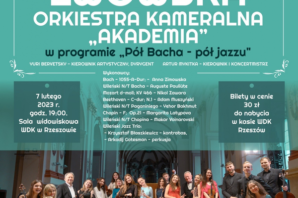 "Pół Bacha, pół jazzu" - Lwowska Orkiestra Kameralna
