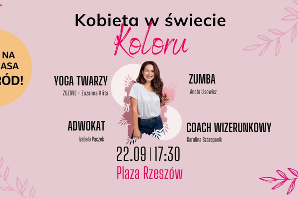 Kobieta w świecie koloru