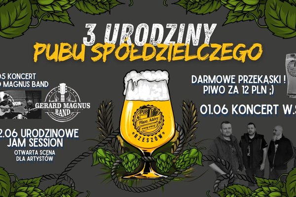 3. urodziny Pubu Spółdzielczego