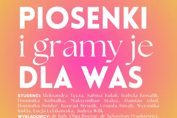 Piszemy piosenki i gramy je dla Was