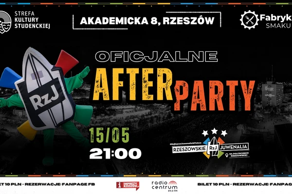 Rzeszowskie Juwenalia 2025: Oficjalne Afterparty
