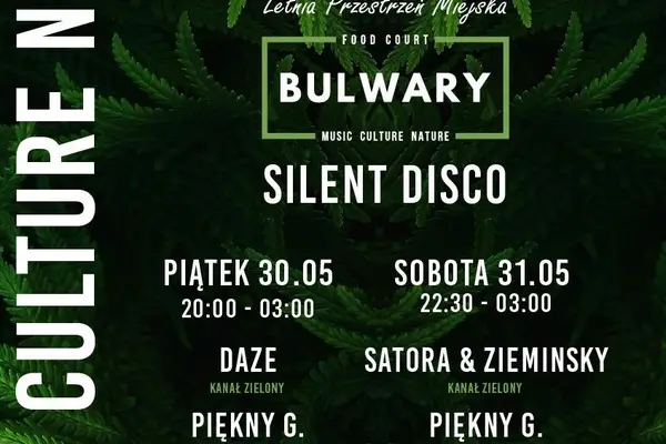 Silent Disco na Bulwarach