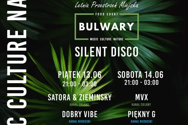 Silent Disco na Bulwarach