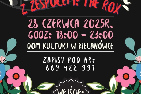 Potańcówka z zespołem The Rox
