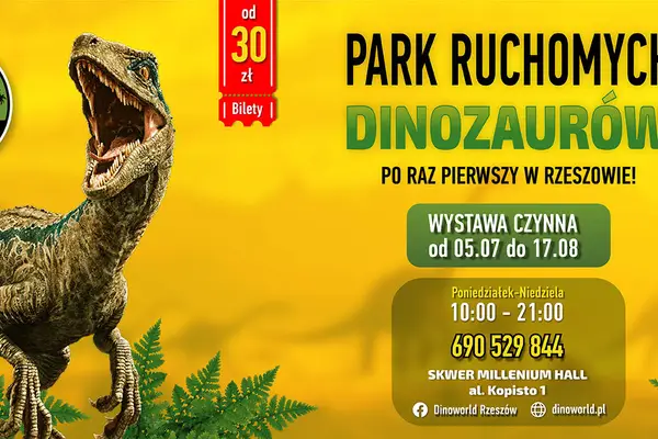 Dinoworld - park ruchomych dinozaurów
