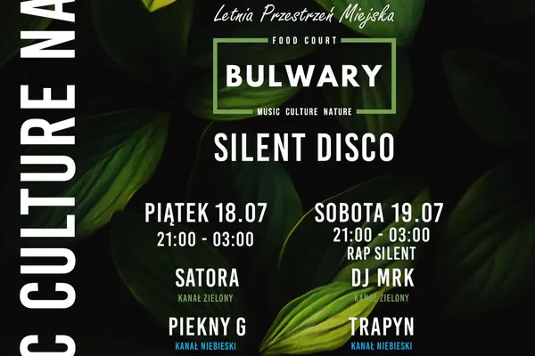 Silent Disco na Bulwarach