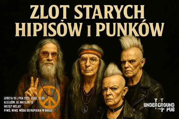 Zlot starych hipisów i punków