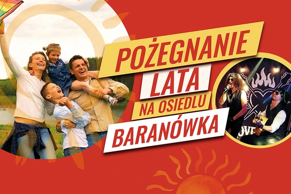 Pożegnanie lata na osiedlu Baranówka