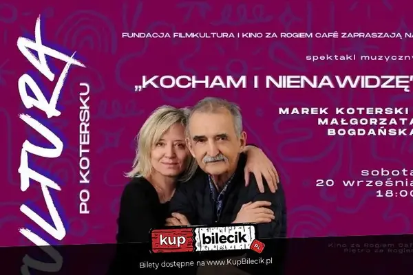 Marek Koterski i Małgorzata Bogańska