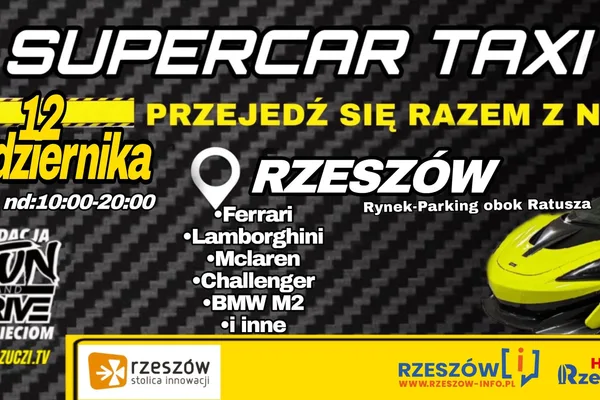 Supercar Taxi - przejażdżka sportowymi autami