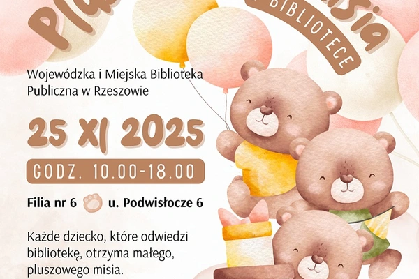 Dzień Pluszowego Misia w Bibliotece