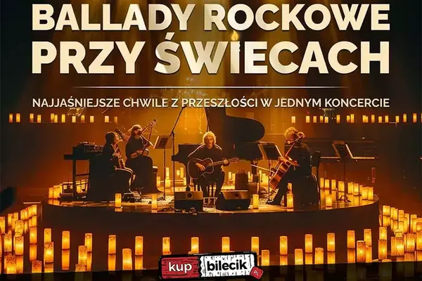 Ballady rockowe przy świecach