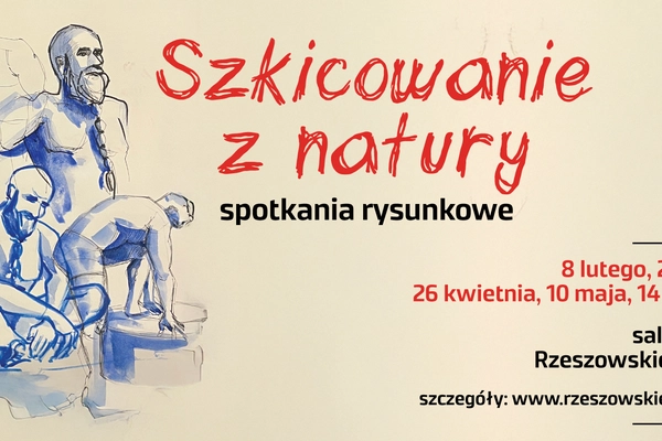 Szkicowanie z natury - spotkania rysunkowe