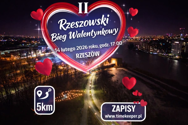 II Rzeszowski Bieg Walentynkowy
