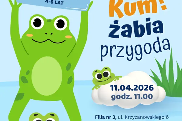 „Kum! Kum! – żabia przygoda” – zajęcia literacko-plastyczne