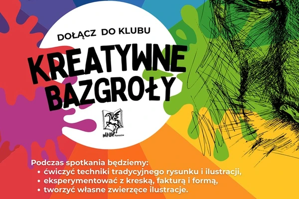 Dzika kreska. Tradycyjna ilustracja inspirowana światem zwierząt