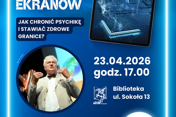 Dziecko w świecie ekranów. Jak chronić psychikę i stawiać zdrowe granice? – spotkanie z dr. hab. Mariuszem Z. Jędrzejko