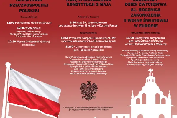 Majowe uroczystości patriotyczne