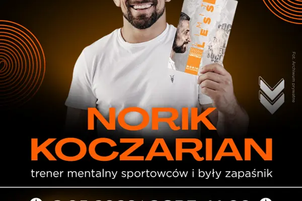 Norik Koczarian – spotkanie dla młodzieży z trenerem mentalnym sportowców